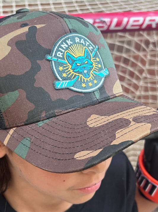 Rink Ratz Baseball Hat (camo)