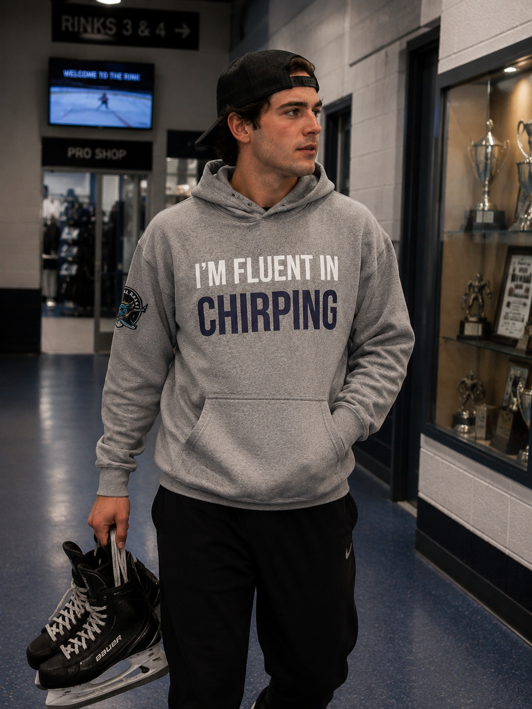 Fluent in Chirping Hoodie
