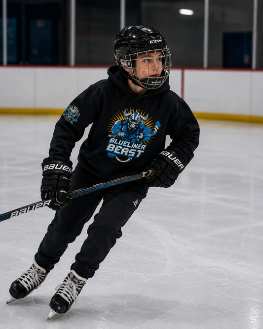 Youth Blueline Beast  Hoodie