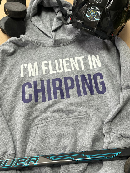 Youth Hoodie “I’m Fluent In Chirping