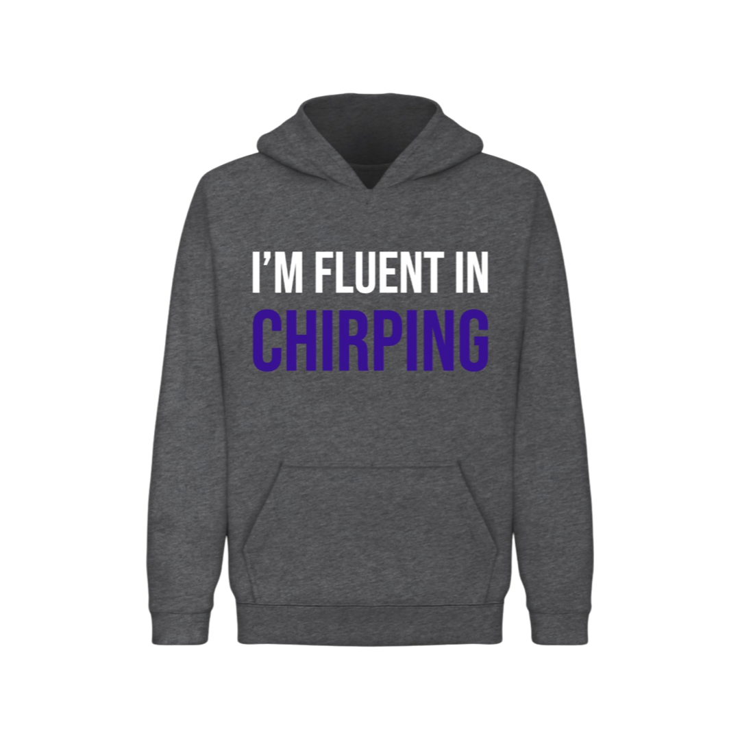 Chirp adult hoodie