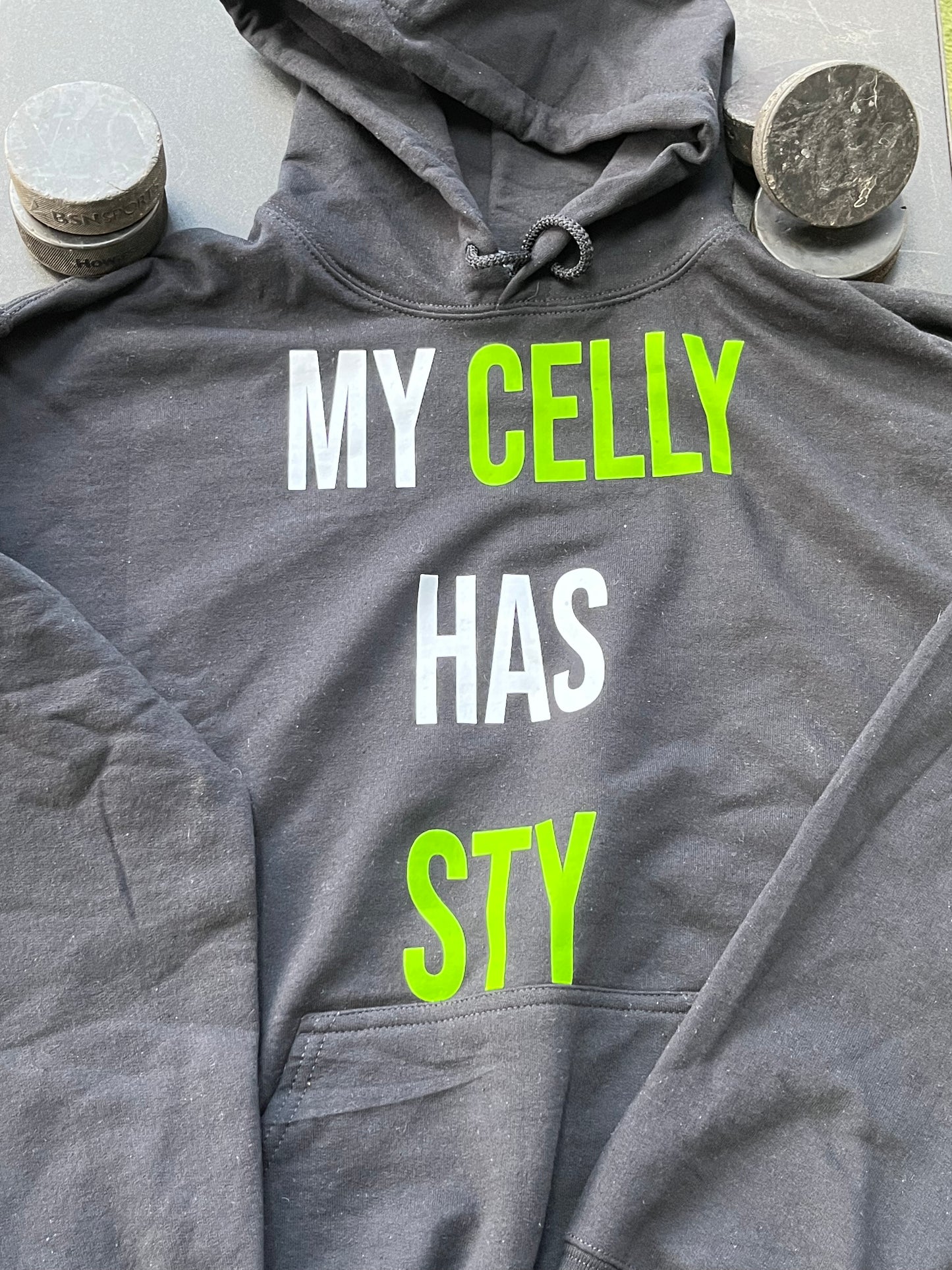 Youth Hoodie “My Celly Has Sty”