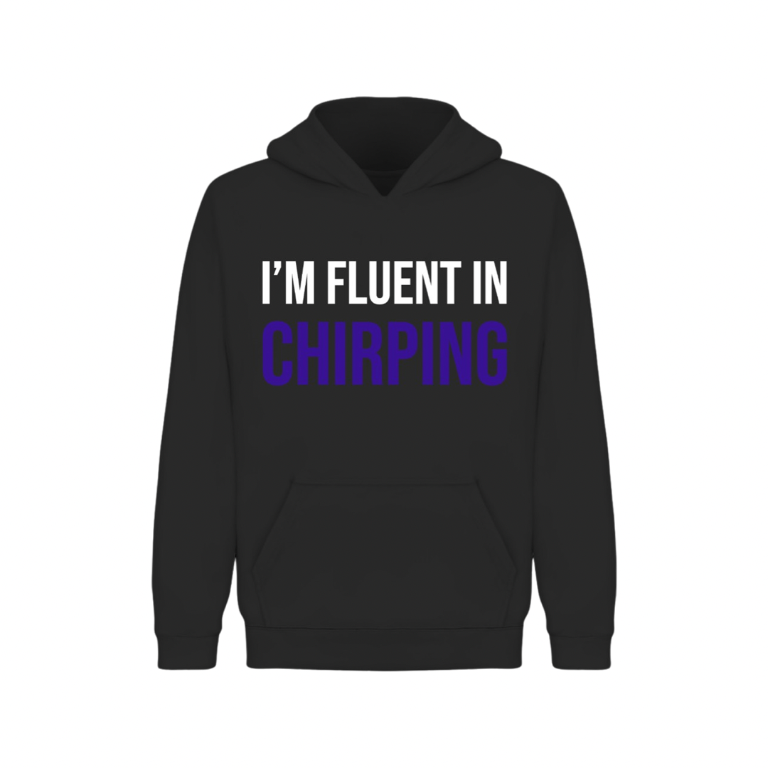 Chirp adult hoodie